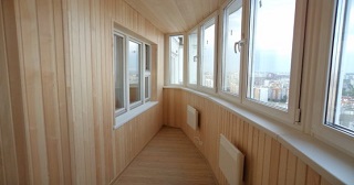Внутренняя отделка лоджии Раменское, цена от 207 руб. м2